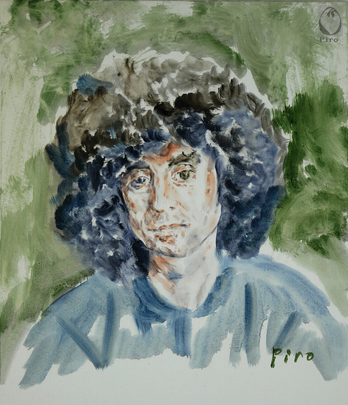 oil on canvas - olio su tela di Piro